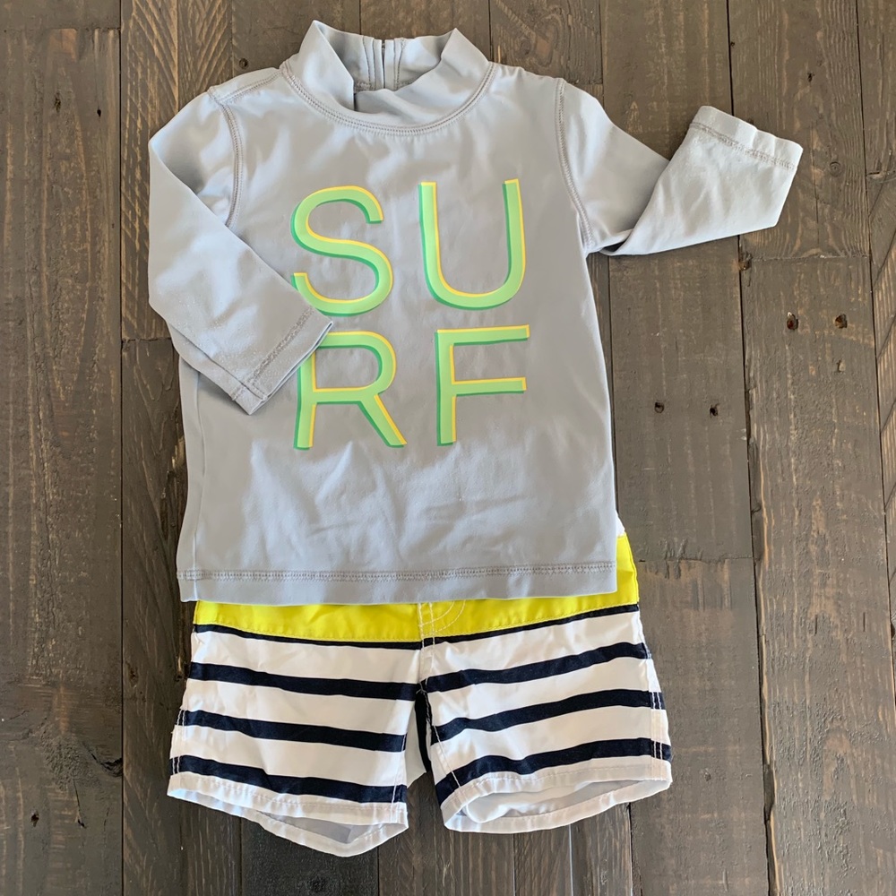 Gap ⚡️Baby Boy Swim Set, sz 6-12 mons